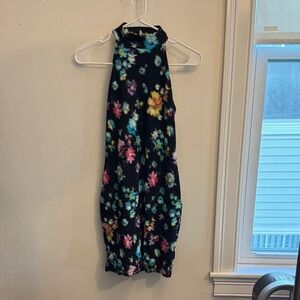 Floral Halter Dress